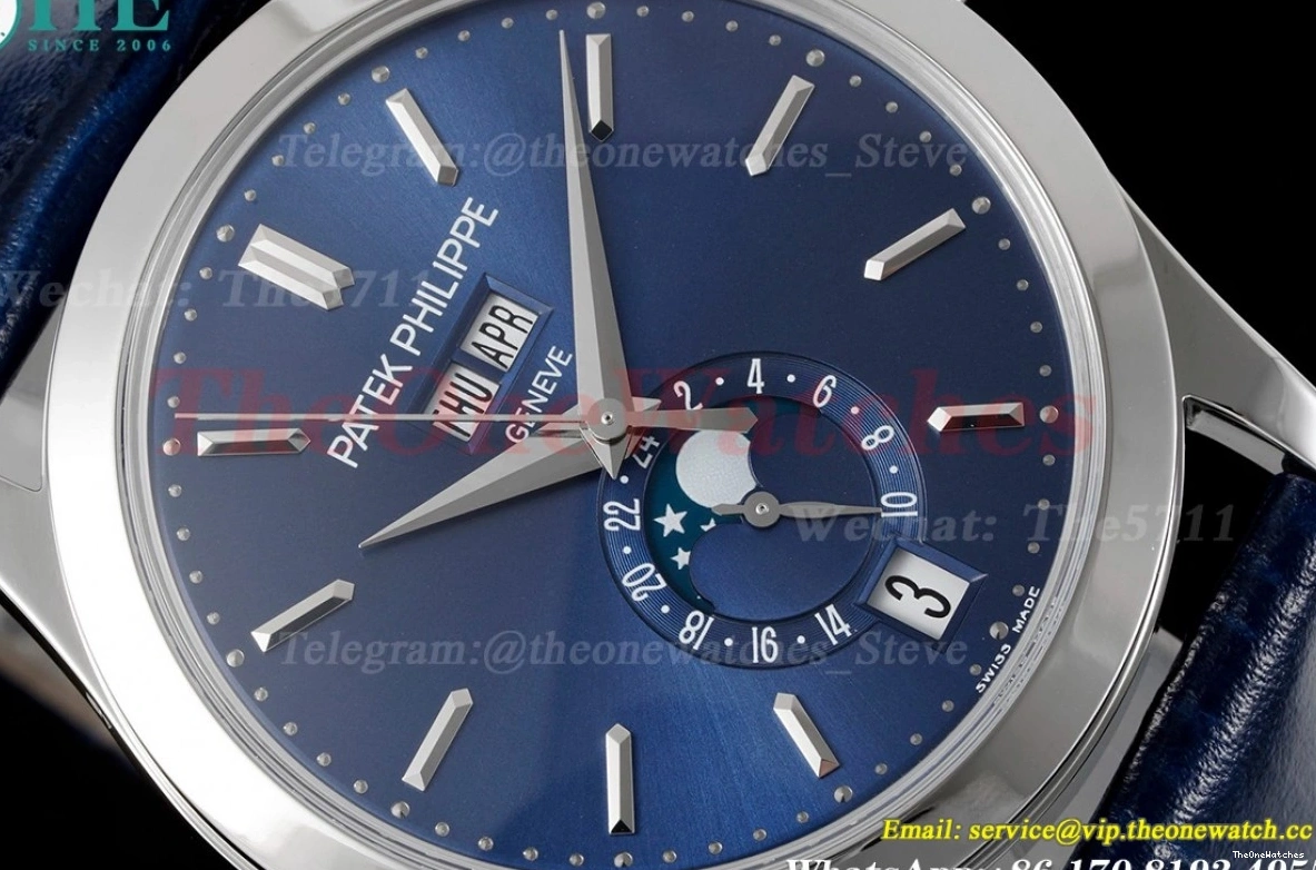 Annual A324 Cal. Moonphase Blue Ref.5396 SS St ZF LE 0310